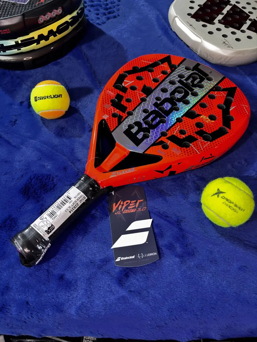 Foto: Raquete de padel Babolat Viper Soft JL 3.0 nova