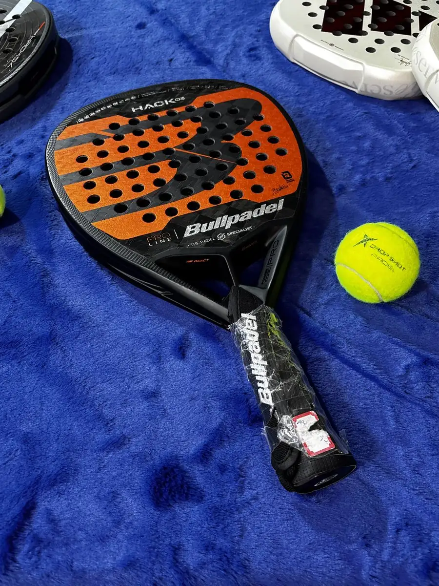 Foto: Raquete de padel Bullpadel Hack Pro Line Laranja nova