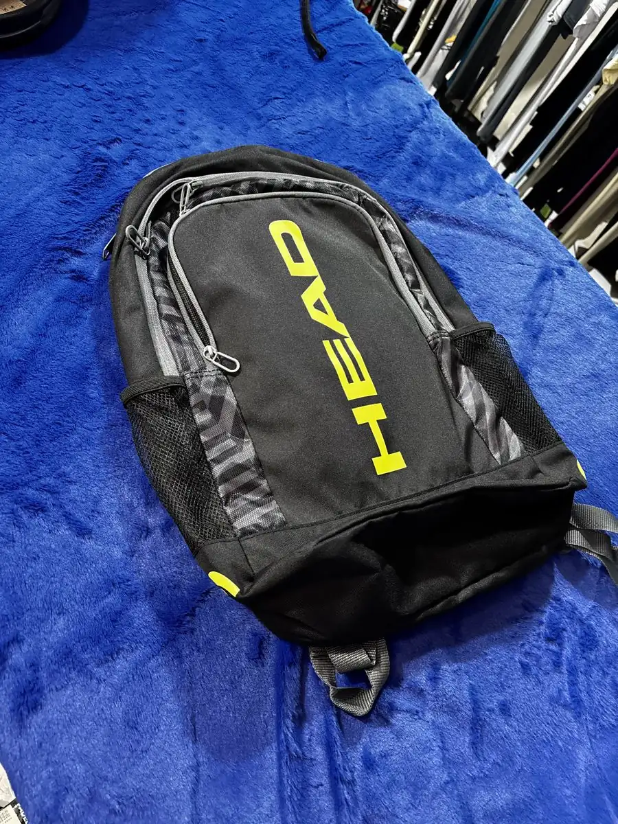 Foto: Mochila Head Preta e Amarela